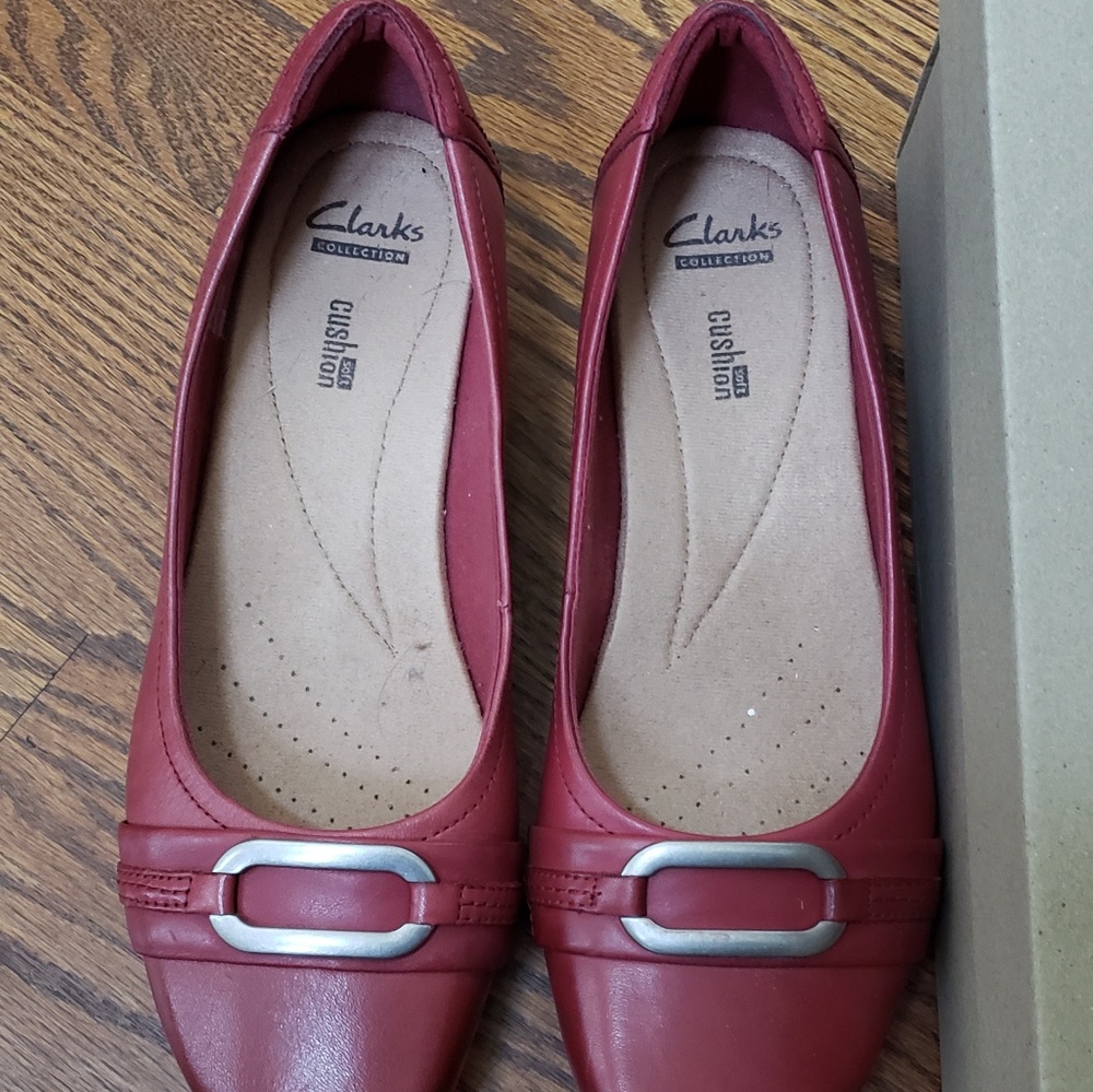 Clark's ballerina flats